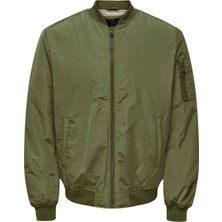 Only & Sons Normal Haki Erkek Ceket Onsjoshua Bomber Otw Vd Noos