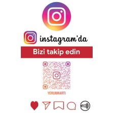 Aktap Nfc Instagram Takipçi Kartı