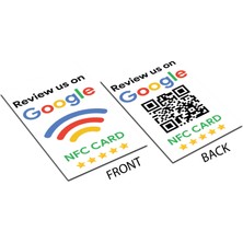 Aktap Nfc Google Işletme Yorum Kartı