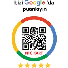 Aktap Nfc Google Yorum Kartı