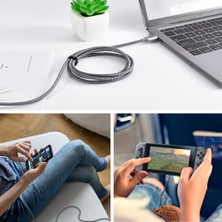 Choetech PD100W Usb-C'den Usb-C'ye 1,8 M Şarj Kablosu