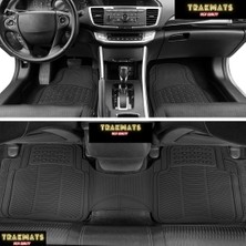 Trakmats Volkswagen T-Cross 1.0 Tsı Style Benzinli Otomatik Vites 2023 Tüm Araçlara Uyumlu Sade Siyah Paspas