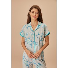 Suwen Melani Maskülen Pijama Takımı