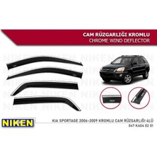 Oto Cirit Kia Sportage 2006-2009 Kromlu Cam Rüzgarlığı