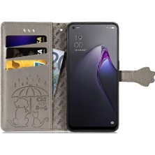 BDT Boutique Oppo 8 Flip Için Kısa Kayış Darbeye Deri Telefon Kılıfı (Yurt Dışından)