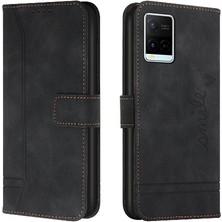 BDT Boutique Vivo Y21/Y21S/Y33S Flip Folio Cüzdan Manyetik Kapatma El Için Telefon Kılıfı (Yurt Dışından)