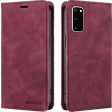 BDT Boutique Samsung Galaxy S20 Fe 5g Manyetik Folio Cüzdan Koruyucu Pu Telefon Kılıfı (Yurt Dışından)