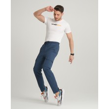 İnpool Erkek, Regular Fit, Su Itici (Geçirmez), Paraşüt Kumaş, Kargo Cep, Lastikli Pantolon 24INP276