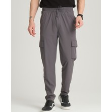 İnpool Erkek, Regular Fit, Su Itici (Geçirmez), Paraşüt Kumaş, Kargo Cep, Lastikli Pantolon 24INP276