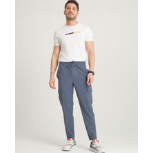 İnpool Erkek, Regular Fit, Su Itici (Geçirmez), Paraşüt Kumaş, Kargo Cep, Lastikli Pantolon 24INP276