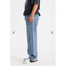 Kaizer Denim Buz Mavi Baggy Pantolon