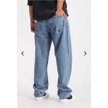 Kaizer Denim Buz Mavi Baggy Pantolon