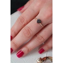 By Milo Jewellery 14 Ayar Altın Kalpli Yüzük
