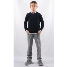 Alexander Gardi Bisiklet Yaka Çocuk Triko Kazak (C20-18937)