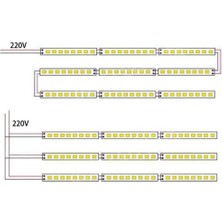 220 Volt Alüminyum Bar LED Beyaz 100 cm 5 Adet