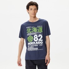 Superfly Erkek Lacivert Günlük T-Shirt 23611.15