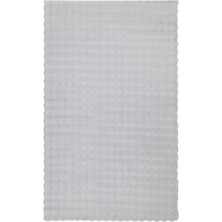 Eko Halı Sandy Snd Plaın Grey Özel Yüksek Alçak Dokulu Yumuşak Tuşeli Bubble Suni Post