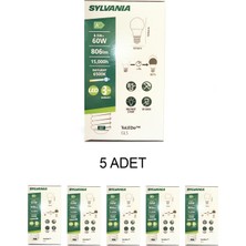 Sylvania SYLVANIA-8.5W LED Ampul Beyaz Işık E27 Duy 5 Adet