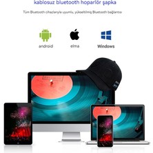 Xiaopeng Store Xiaopengstore Kablosuz Bluetooth Müzik Ördek Dil Kapağı ile Amplifikatör Stereo Güneş Şapkası Açık Spor Beyzbol Şapkası (Yurt Dışından)