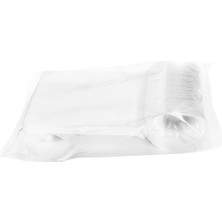 Mikron Plastik Şeffaf Standart Büyük Kaşık - 100 Adet