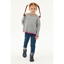 U.S. Polo Assn. Kız Çocuk Mavi Pantolon (Jean) 50275525-DN0022