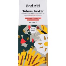 The Good Wild Glütensiz, Şeker İlavesiz Tohum Kraker 75 G