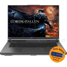 Asus Rog Strix G16 Intel I7-13650HX 16 GB Ram 1 Tb SSD 8gb RTX4060 WIN11 Pro G614JV-N3157 ZI725 + Zitek 16 GB Flash Bellek