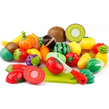 Pengfu Shop Büyük Pizza Stili Oyna Pretend Oyuncaklar Eğitici Pişirme Simülasyon Minyatür Gıda Modeli Meyve ve Sebzeler Çocuklar Mutfak Oyuncaklar Çocuklar Kızlar Için (Yurt Dışından)