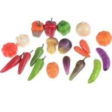 Pengfu Shop Çocuklar Sebze Oyuncak Oyna Pretand Meyve Oyuncak Kız ve Erkek Çocuklar Için Yemek Oyunu Mutfak Oyuncaklar Çocuk Mutfağı Minyatür Rastgele (Yurt Dışından)