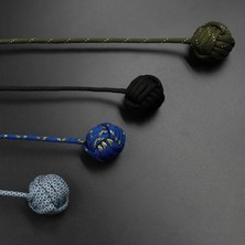 Pengfu Shop No.1 Tarzı Begleri Fidget Oyuncak Endişe Boncuk Saf Bakır Galvanik Parmak Beceri Paracord Stres Aşırı Parmak Hareketi Oyuncaklar Çelik Top (Yurt Dışından)