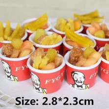 Pengfu Shop 2 Adet Stil 4 Stil Ale Minyatür Çin Dim Sum Dollhouse Pretend Mama Bebek Evi Için Mutfak Barbieler Için Blyth Bjd Bebek Çocuklar Için (Yurt Dışından)