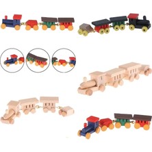 Pengfu Shop Yaklaşık. 9 cm Tarzı 1 Adet Mini Ahşap Tren Simülasyon Modeli Oyuncak Dollhouse Minyatür Aksesuarları Bebek Evi Dekorasyonu Için Eğitici Oyuncaklar (Yurt Dışından)