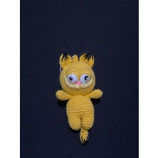 Lbr Garment Amigurumi Garfield El Örgüsü Anahtarlık