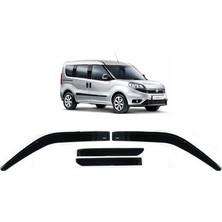 Kuzgun Fıat Doblo Iı 2010-2021 Düz Model (4'lü)Cam Rüzgarlığı Kuzgun