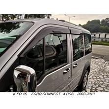 Kuzgun Fıat Doblo Iı 2010-2021 Düz Model (4'lü)Cam Rüzgarlığı Kuzgun