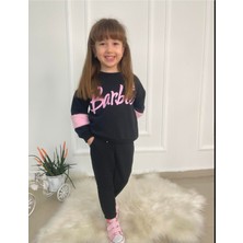 Morpembej Kız Çocuk Barbie Yazılı Takım