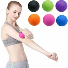 Chaoduo Shop Mavi Stil 1 Adet Tpe Ön Pano Topu Lakros Topu Fitness Yoga Gevşeme Topu Masaj Noktası Topu Eğitim Topları Tetik Ön Pano Hokey Mas W7P9 (Yurt Dışından)