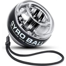 Chaoduo Shop Led-Çanta Stili ile Siyah LED Jiroskopik Powerball Otomatik Başlatma Aralığı Gyro Güç Bilek Topu, Karşı Kol El Kas Kuvvet Eğitmeni Fitness Ekipmanları (Yurt Dışından)