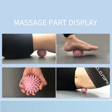 Chaoduo Shop 10LB Pembe Tarzı Tpr 7cm Çapı Boş Yumuşak Başak Topu El Gücü Kurtarma Egzersiz Masaj Topu Yoga Fitneky Masaj Tetik Noktası (Yurt Dışından)