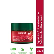 Weleda Pomegranate & Maca Peptides Organik Nar Özlü Nemlendirici ve Sıkılaştırıcı Gece Bakım Kremi 40 ml