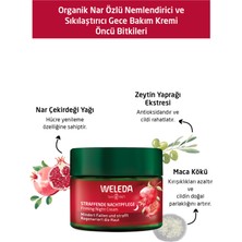 Weleda Pomegranate & Maca Peptides Organik Nar Özlü Nemlendirici ve Sıkılaştırıcı Gece Bakım Kremi 40 ml