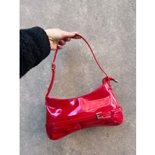 Zeyzey Butik Mary Rugan Kırmızı Klasik Kadın  Çanta