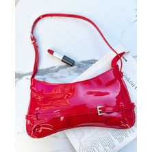 Zeyzey Butik Mary Rugan Kırmızı Klasik Kadın  Çanta