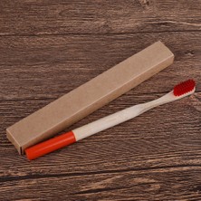 Mingming Shop Beyaz Stil Yetişkin Bambu Diş Fırçaları Yumuşak Kıllar Çevre Dostu Cepillo Dientes Bambu Ağız Bakımı Yuvarlak Diş Fırçası Clareador De Dente (Yurt Dışından)