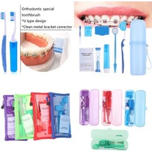 Mingming Shop B1 Stili Et Ağız Temizleme Bakımı Diş Diş Ortodonti Kitleri Beyazlatma Aracı Takım Interdental Fırça Taşınabilir (Yurt Dışından)