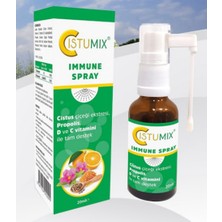 Cistumix ''Immune Sprey'' C ve D Vitamini Takviyesi