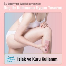 Ezere Saç Sakal Vücut Tıraş Makinesi Su Geçirmez Dijital Göstergeli