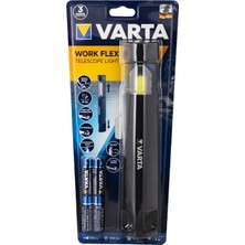 Varta 18646 Work Flex Teleskop Aydınlatma 5W Led Fener 4xAA