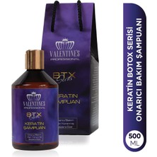 Valentines Professional Keratin Botox Canlandırıcı Bakım Onarım Şampuanı