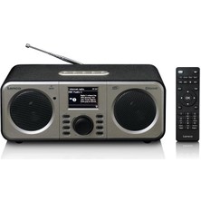 Lenco DIR-141BK Internet Radyo Dab+ Bluetooth Kumanda Spotify Connect Siyah